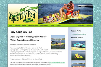 Aqua Lily Pad screenshot